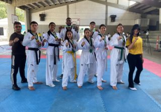 Orgullo Uniquindiano: Selección de Taekwondo brilla con ocho medallas en el Open de Pereira