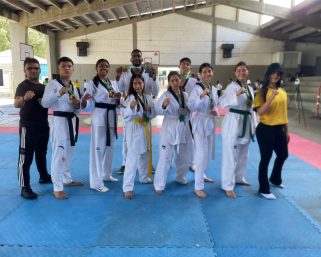 Orgullo Uniquindiano: Selección de Taekwondo brilla con ocho medallas en el Open de Pereira