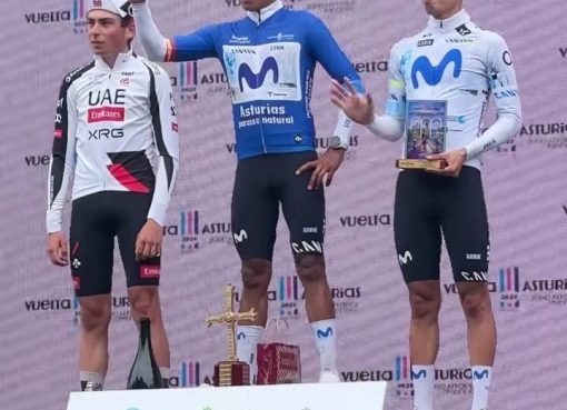 De Quimbaya a lo más alto del ciclismo mundial: Diego Pescador logró tercer puesto en la Vuelta Asturias