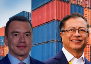 Guerra comercial y diplomática: Colombia y Ecuador elevan aranceles al 100 % en medio de crisis bilateral