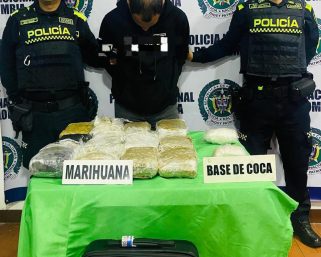 Golpe al tráfico de estupefacientes: Cae hombre con 12 kilos de marihuana y cocaína en la vía Armenia – Ibagué