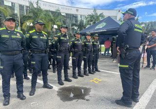 El Quindío recibe 22 nuevos policías para reforzar la vigilancia y la atención a la mujer